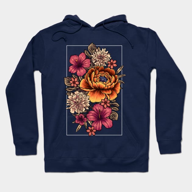 Bloom in Frame A Hoodie by codrea